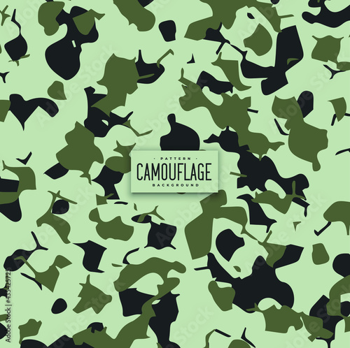 Attractive abstract camouflage seamless patterns set