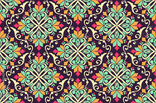 geometric seamless pattern circle element