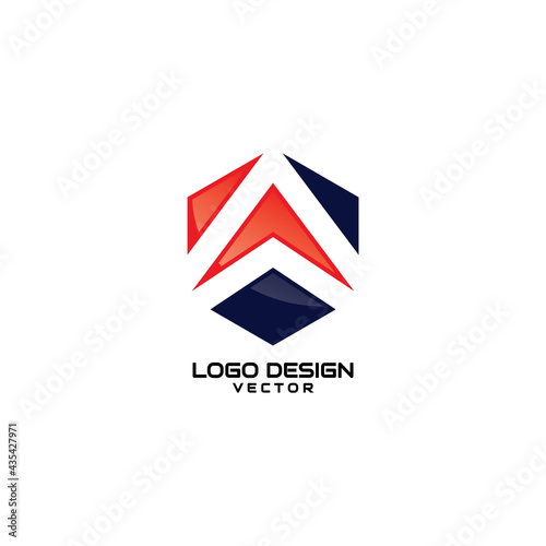 Free Download Abstract Modern A Symbol Company Logo Template - GFXLoad