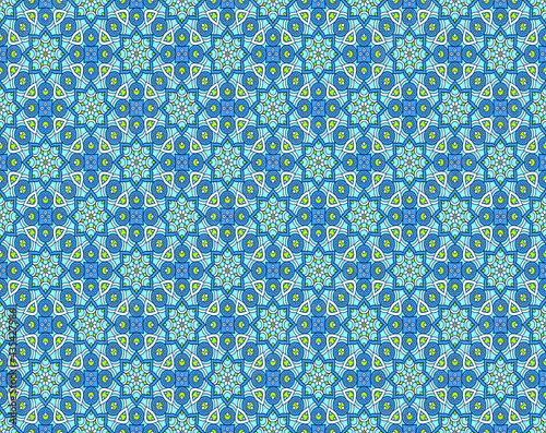 geometric seamless pattern circle element