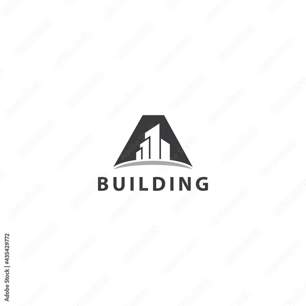 building logo for real estate 