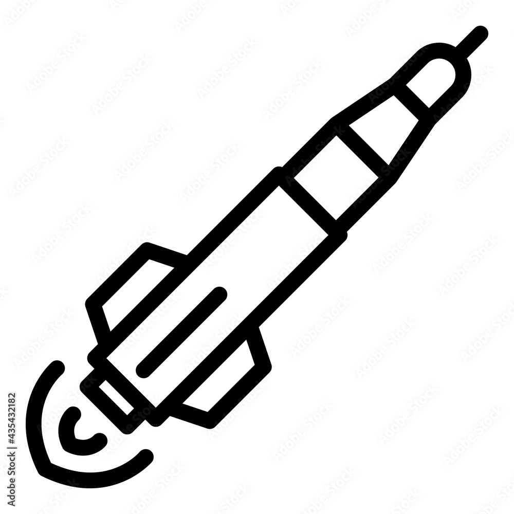 Cosmos spacecraft icon. Outline Cosmos spacecraft vector icon for web design isolated on white background Cosmos spacecraft icon. Outline Cosmos spacecraft vector icon for web design isolated on white background