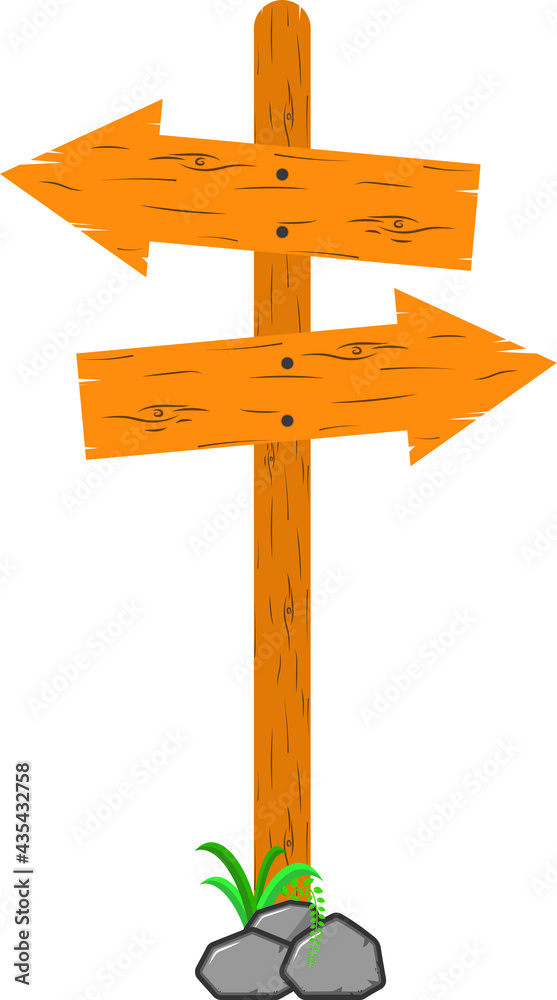 Wooden signs. Path pointer. Surface for the inscription. Wooden signs. Path pointer. Surface for the inscription.