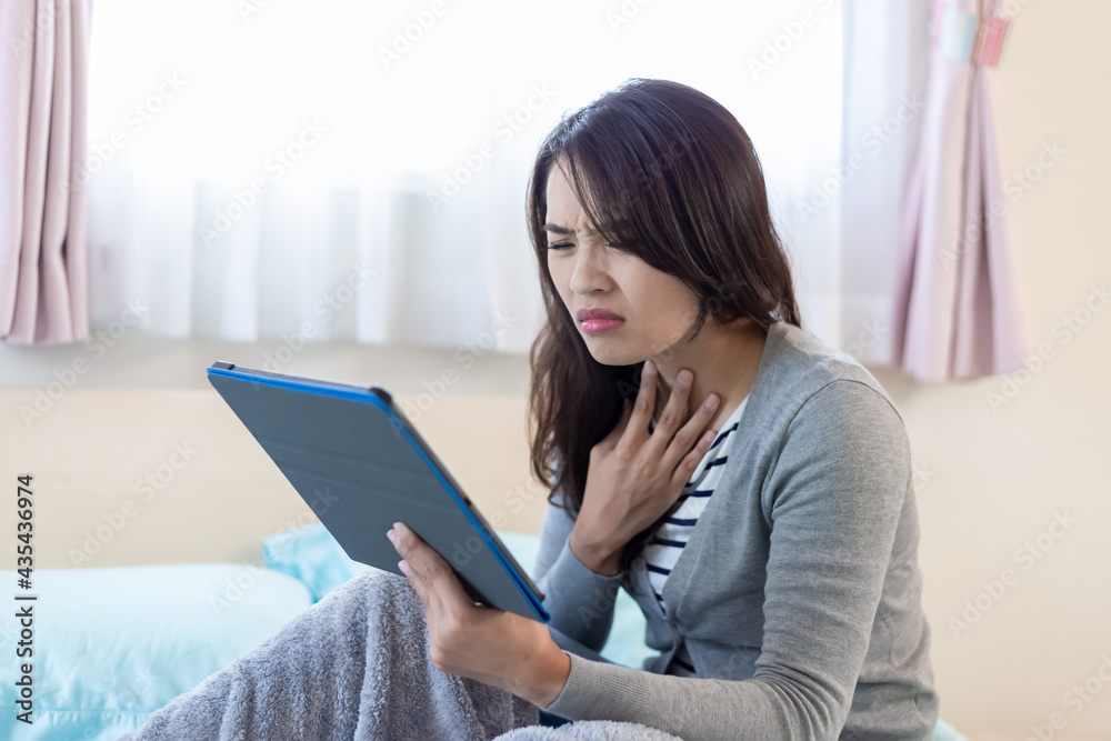 Telemedicine concept - patient part Telemedicine concept - patient part