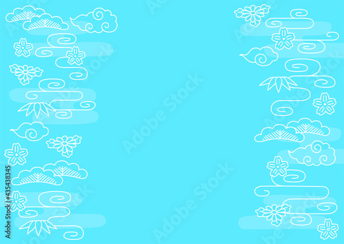 沖縄の背景イラスト