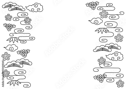 沖縄の背景イラスト