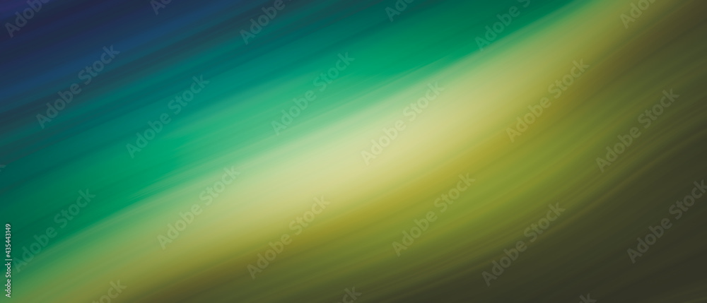 Obraz premium Abstract blue green yellow brown gradient background