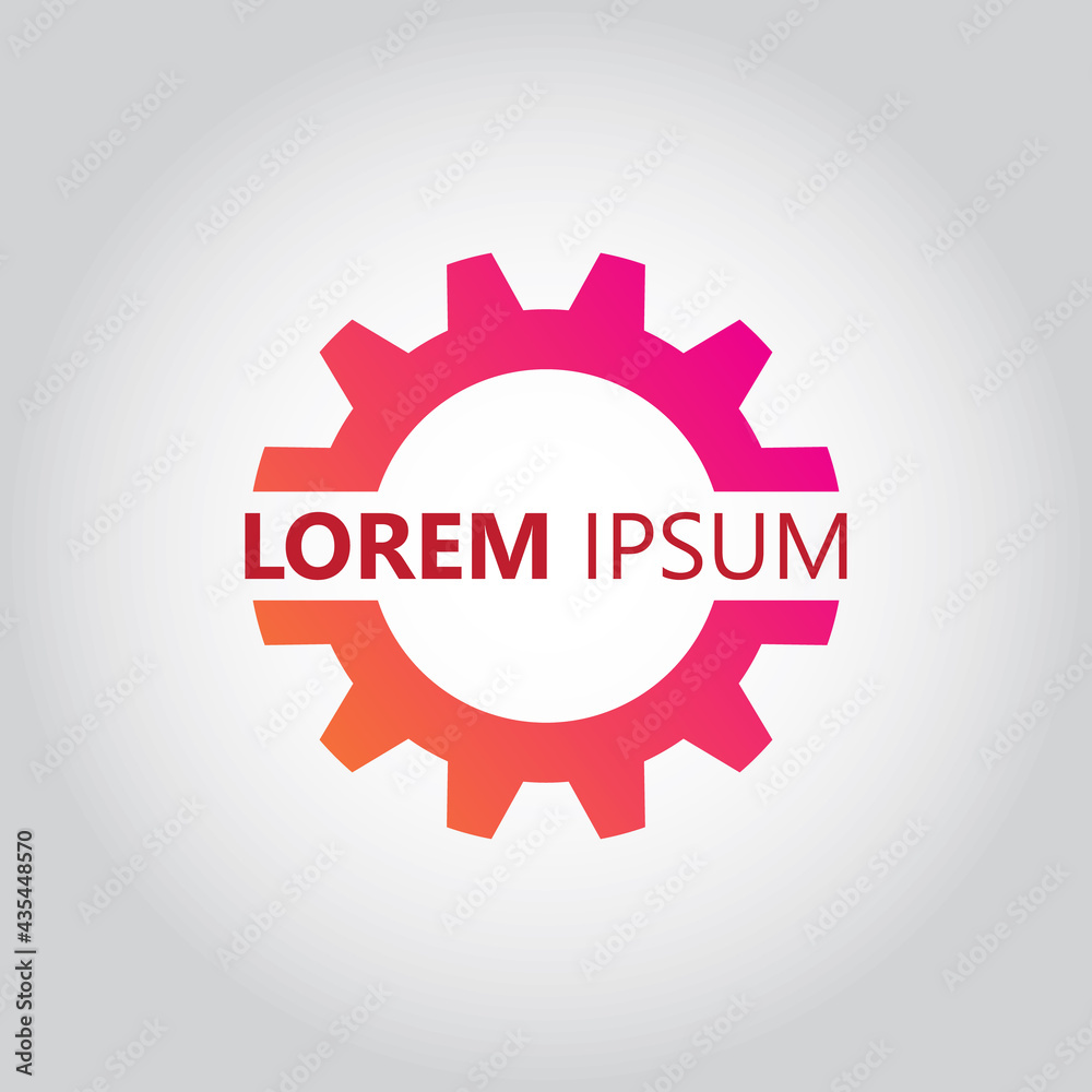 Gear logo design template. Mechanic modern style logo. gear illustration vector. logotypes for mechanic. Gear logo design template. Mechanic modern style logo. gear illustration vector. logotypes for mechanic.