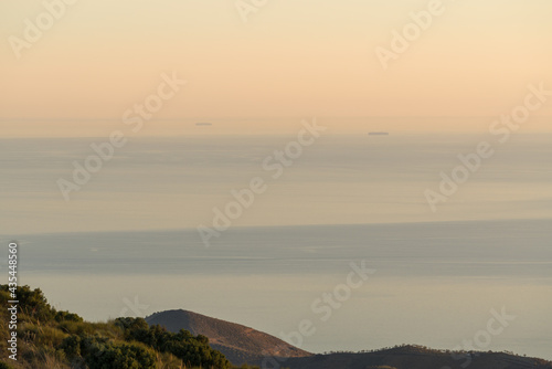 ships sailing in the Mediterranean sea