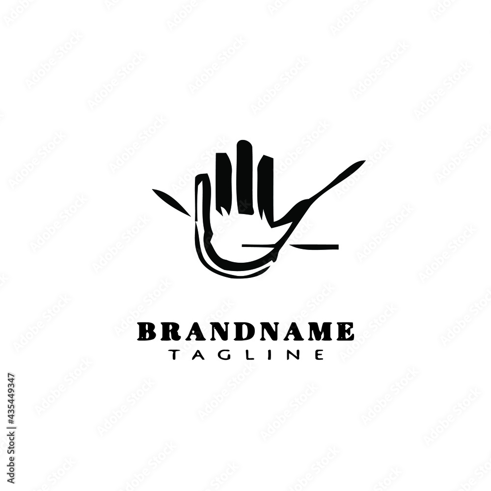 acupuncture hand logo icon design template vector illustration acupuncture hand logo icon design template vector illustration
