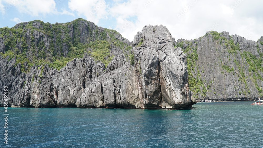 El Nido tropical island landscapes on Palawan Island in the Philippines. El Nido tropical island landscapes on Palawan Island in the Philippines.