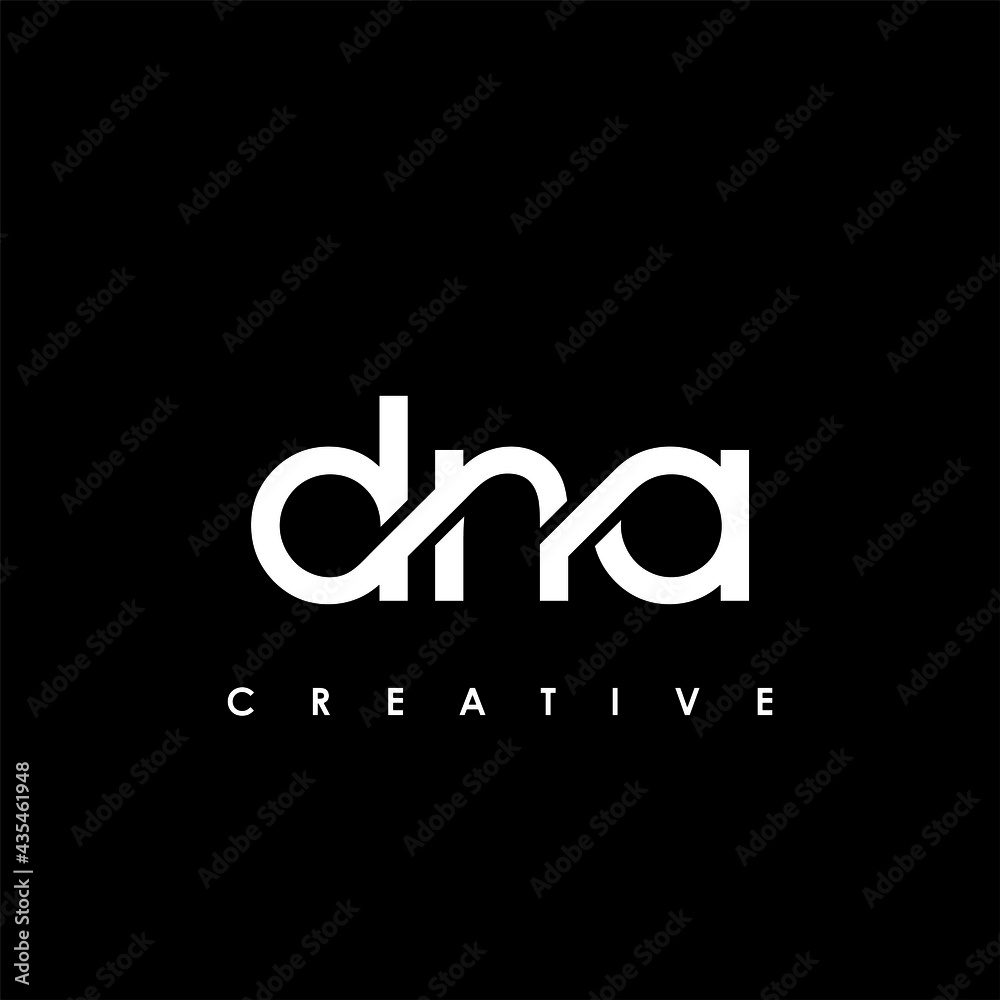 DNA Letter Initial Logo Design Template Vector Illustration DNA Letter Initial Logo Design Template Vector Illustration