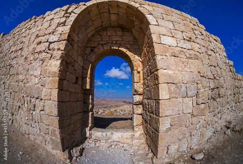 Obraz na plátně Avdat National Park, UNESCO World Heritage site, Ein Avdat , Negev desert, Israel