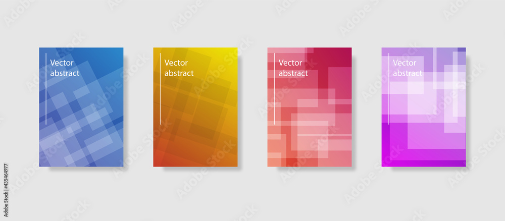 Set of 4 vector backgrounds
Abstract style Set of 4 vector backgrounds
Abstract style