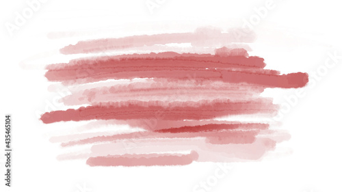 赤の手描き素材 水彩 抽象画 背景素材 テクスチャ