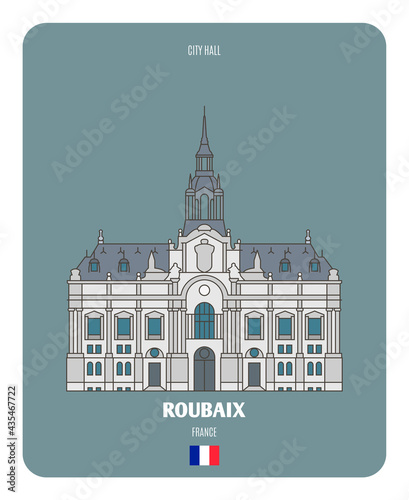 City Hall in Roubaix, France