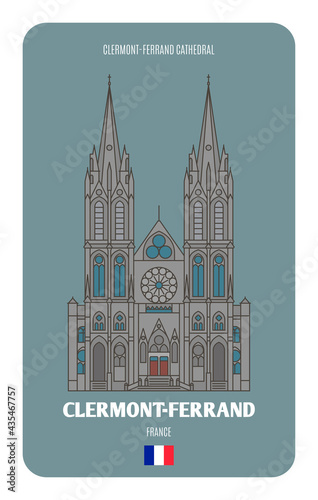 Clermont-Ferrand Cathedral, France