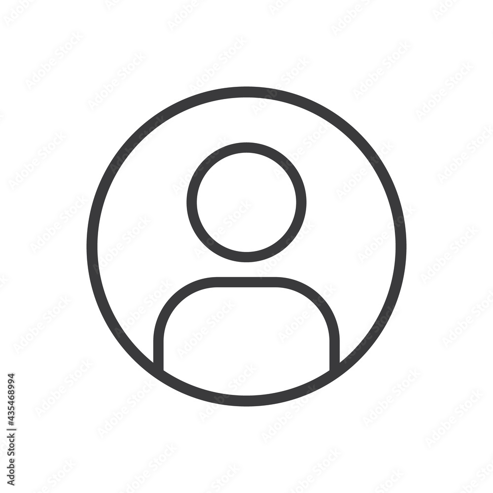 User icon. Human person symbol. Avatar log in vector sign User icon. Human person symbol. Avatar log in vector sign