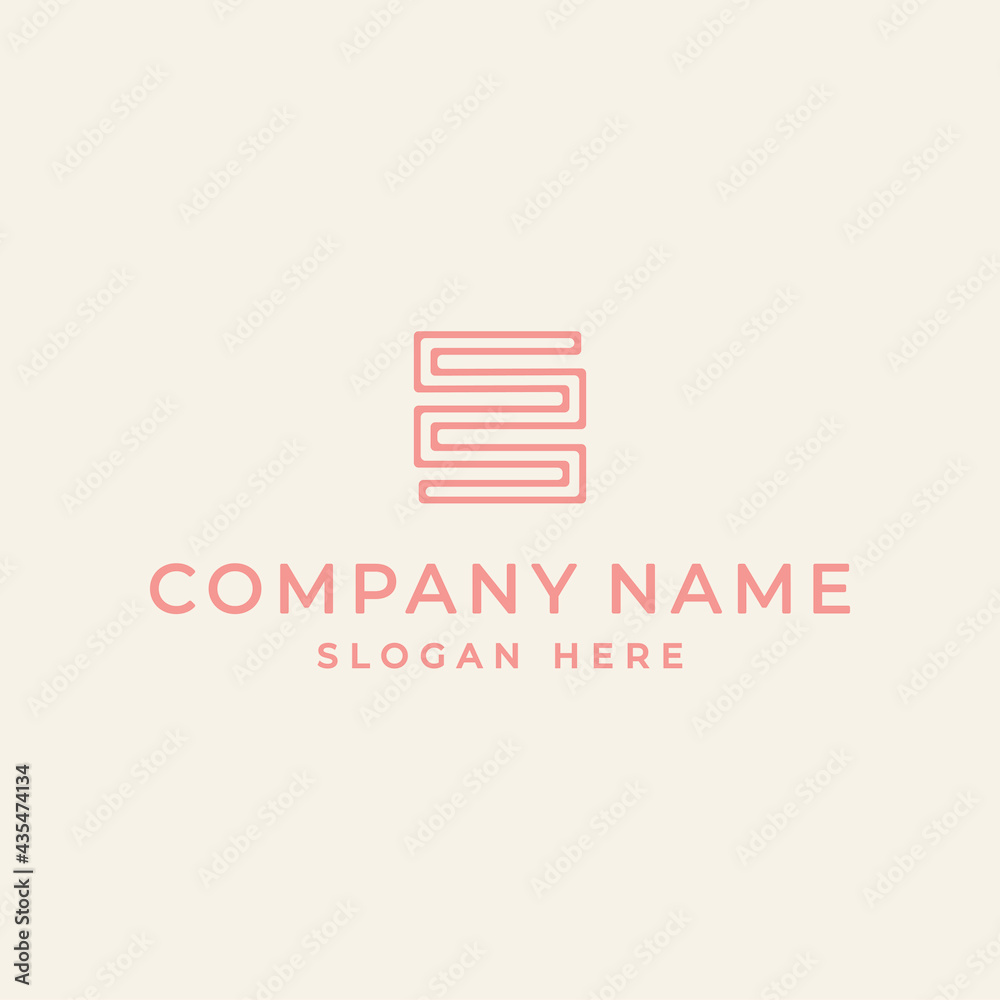 Abstract logo for an IT company, electronics store or logistics. Company logo. Vector sign. Abstract logo for an IT company, electronics store or logistics. Company logo. Vector sign.