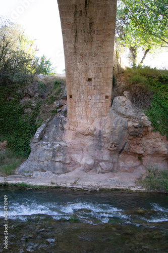 Zona del puente del diablo derruido por la Fonseca paso del rio Mijares