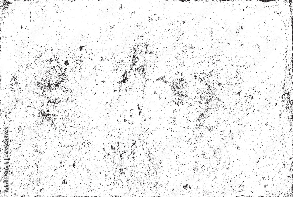 Scratched Frame. Grunge Urban Background Texture Vector. Dust Overlay. Distressed Grainy Grungy Framing Effect. Distressed Backdrop Vector Illustration. EPS 10.