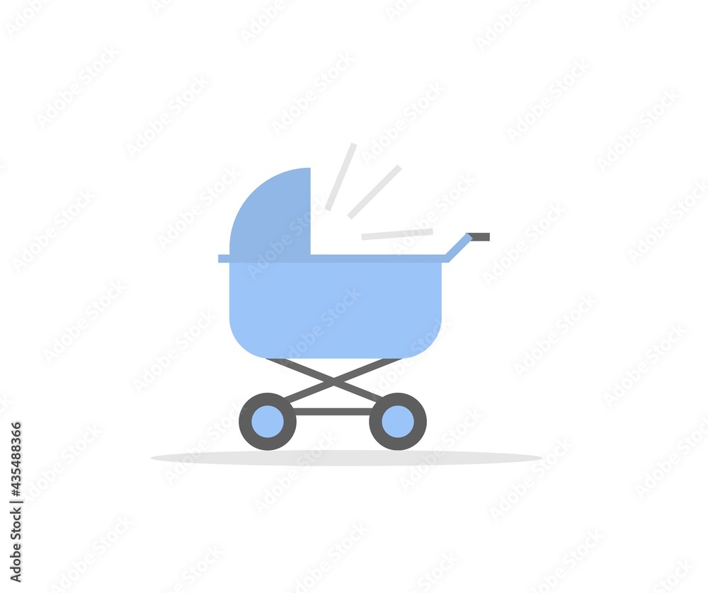 design about stroller icon illustration design about stroller icon illustration