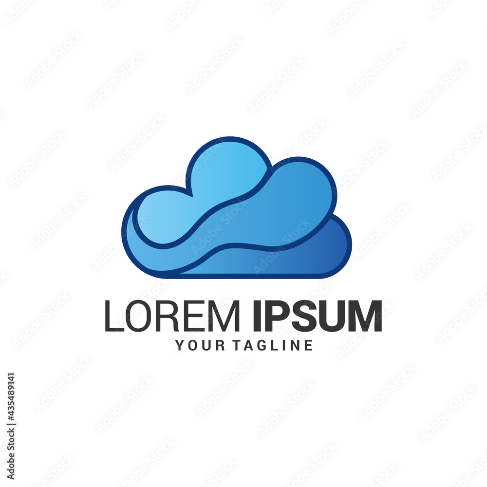 Modern logo template. Vector illustration Modern logo template. Vector illustration
