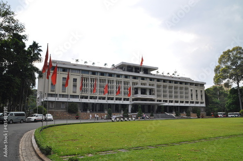 The Reunification Palace in Ho Chi Minh City, Vietnam