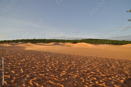 The red dunes of Mui Ne in Vietnam