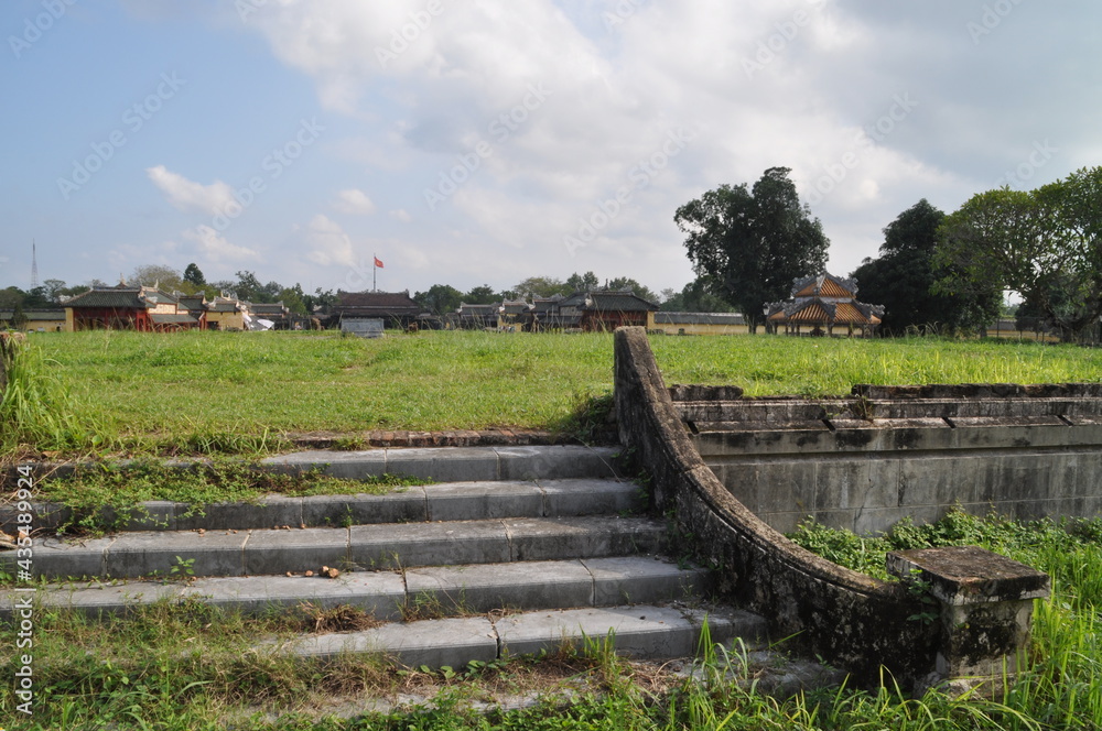 The Imperial City in the citadel of Hué, Vietnam