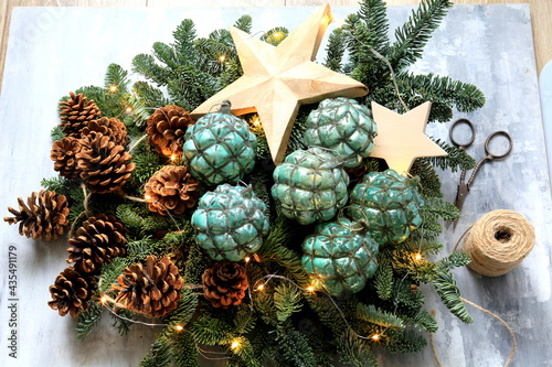 Christmas and new year decorations