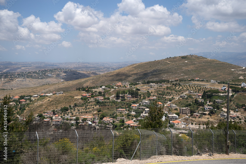 North-Israel South Lebanon border