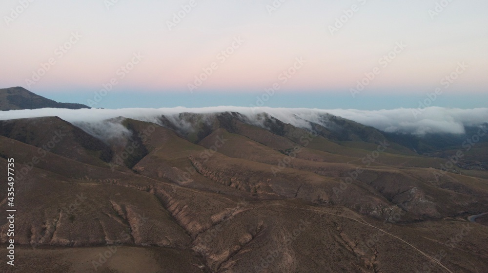 Fototapeta premium Montañas de colores