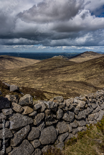 Wee Slievemoughan mountain, Western Mournes, Area of outstanding natural beauty, County Down, Northern Ireland