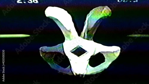 Analog Video Art Multicolored Abstract Shapes Signal Distortion
