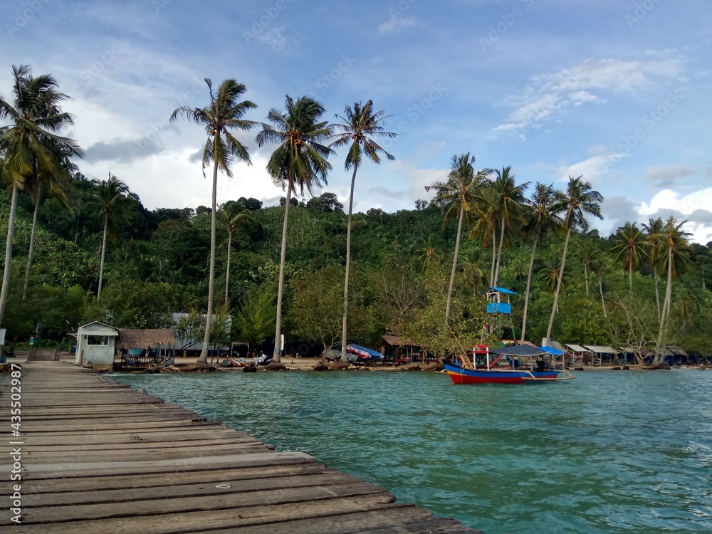 boats on the beach