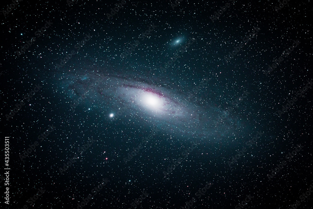 Naklejka Andromeda in space