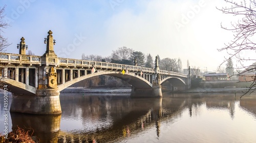 bridge over the river