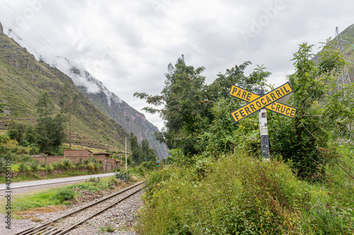 railway in the mountains