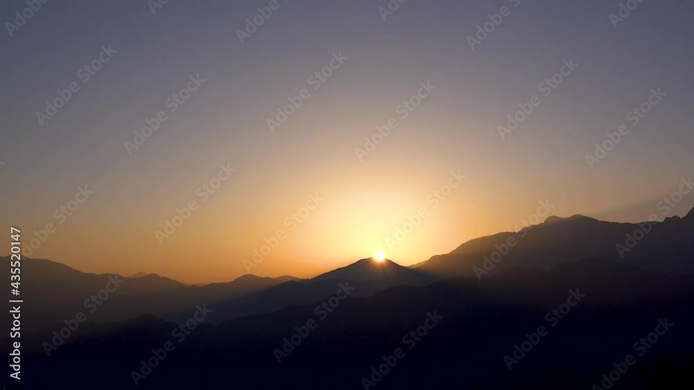 Sunrise time-lapse in Alishan, the sky is orange.Train, cherry blossom, tree, cloud. Various views of Alishan National Forest Recreation Area in Chiayi County, Taiwan. March 21, 2021. Sunrise time-lapse in Alishan, the sky is orange.Train, cherry blossom, tree, cloud. Various views of Alishan National Forest Recreation Area in Chiayi County, Taiwan. March 21, 2021.