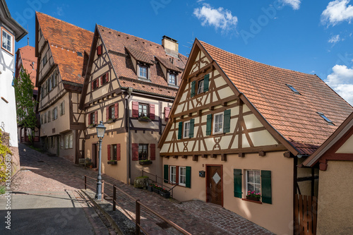 two old buildings in black forest village
