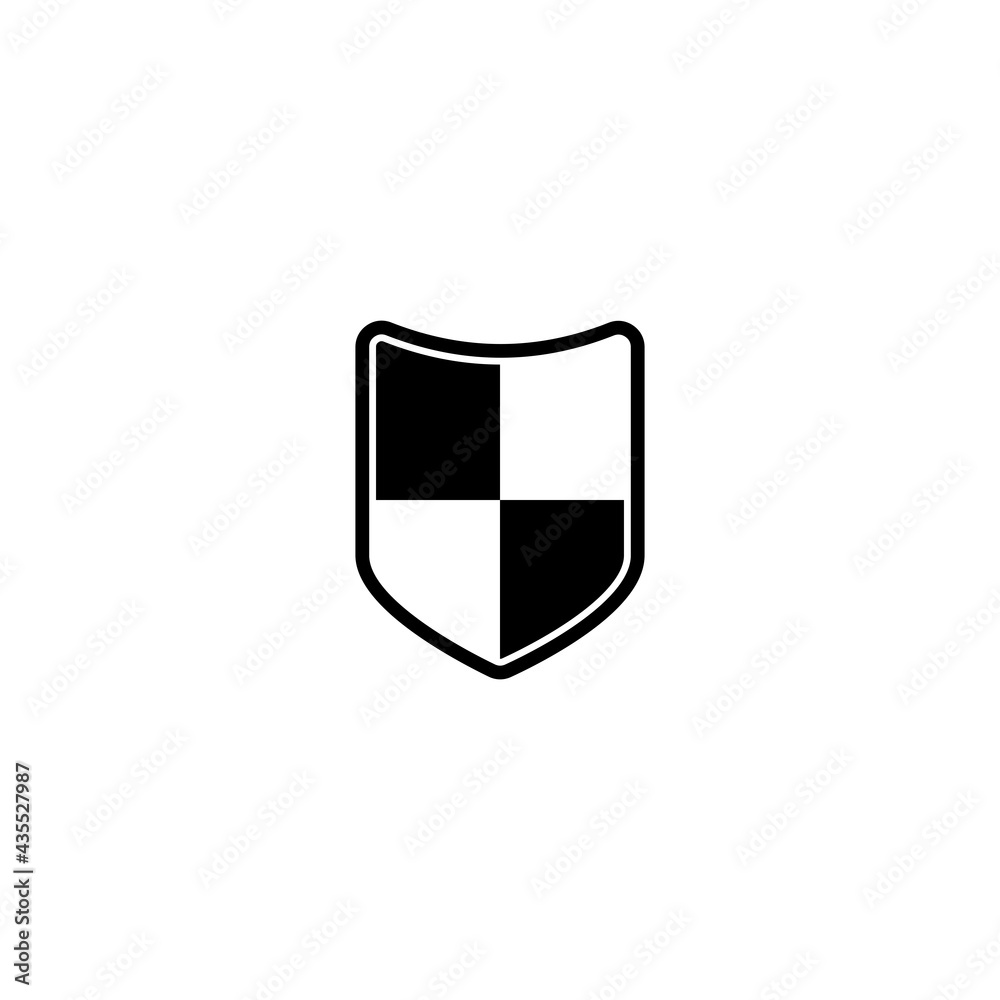 shield icon vector sign symbol shield icon vector sign symbol