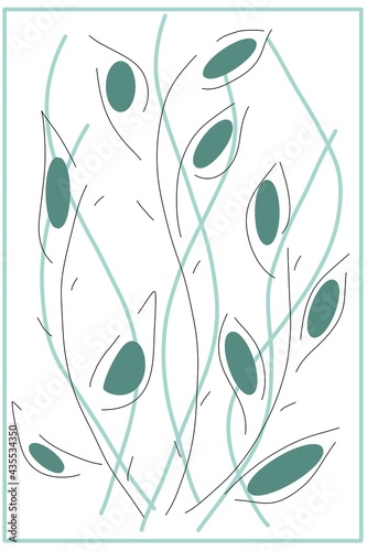 background with leaves
