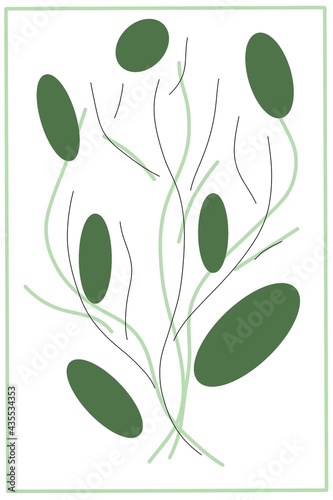 background with leaves