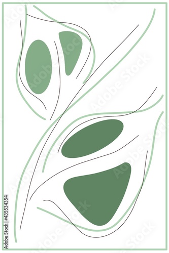 green leaf background
