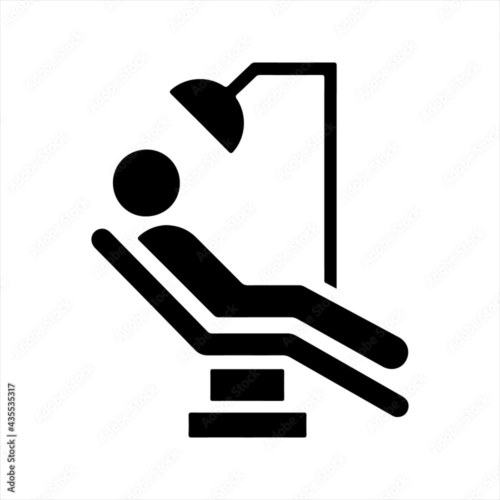 Oral surgery icon, vector and glyph Oral surgery icon, vector and glyph