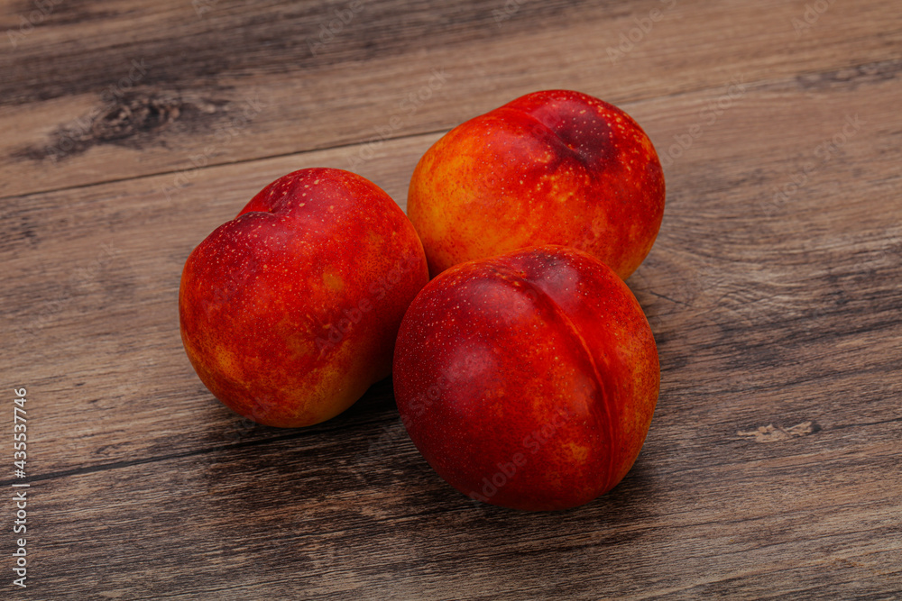 Ripe sweet tasty Nectarine fruit Ripe sweet tasty Nectarine fruit