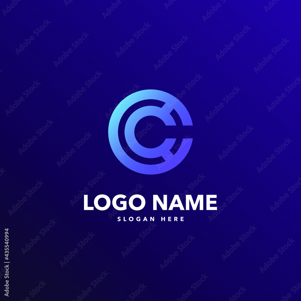 c letter modern logo design c letter modern logo design