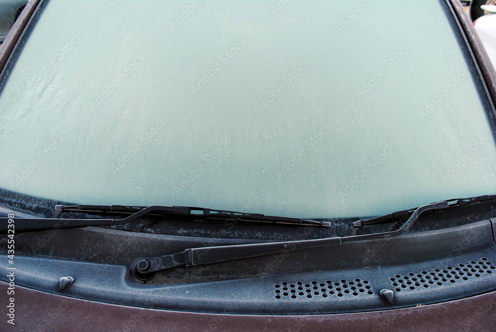 Obraz premium 凍った窓