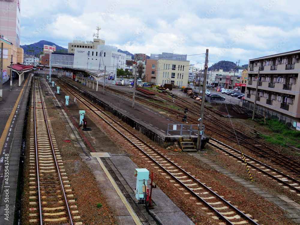 Fototapeta premium 愛媛宇和島駅